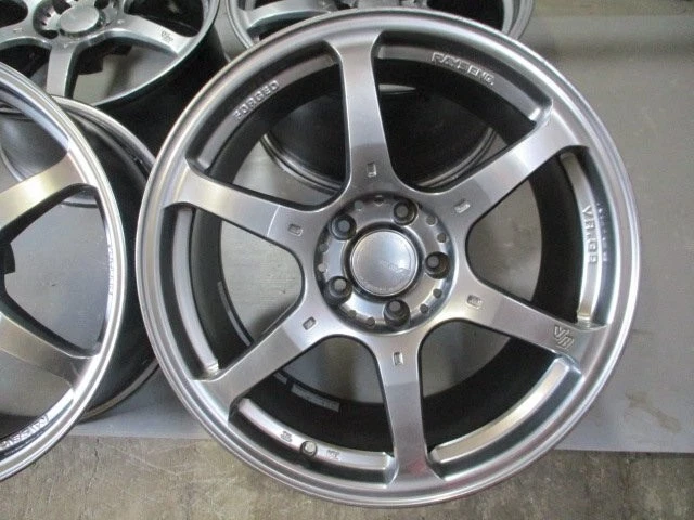 JDM BH381 Used RAYS Forged Aluminum Wheels 4-piece set 18x8.5J/9.5J +3 No Tires - Image 2