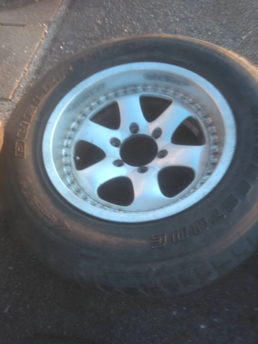 JDM BRIDGESTONE BERG CONQUEST 178.5J +7 139.7 6H 6-lug 5-pack with spa No Tires - Image 8