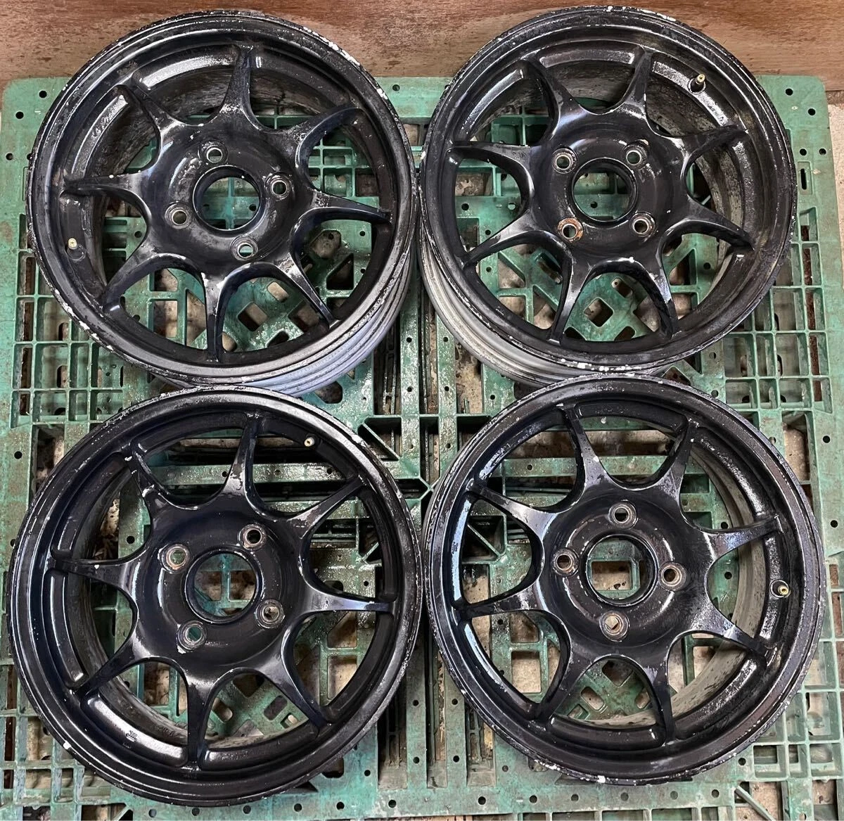 JDM Honda Integra Type R genuine 156J +50 4-lug 114.3 DC2 4-book set r No Tires