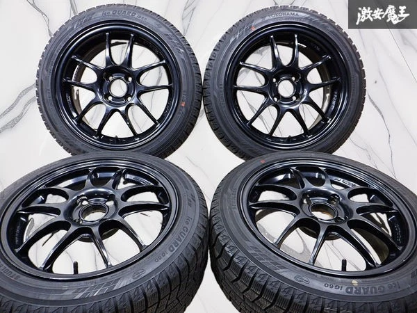 JDM ENKEI PerformanCELINE PF01 167J +43 4-100 Enkei lightweight wheels No Tires - Image 2