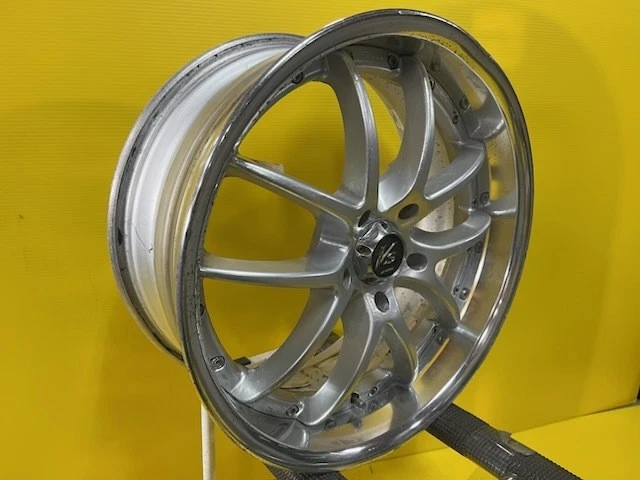 JDM Discontinued WORK VS SS 188J +45 114.3/5-hole Chaser Crown for Sil No Tires - Image 3