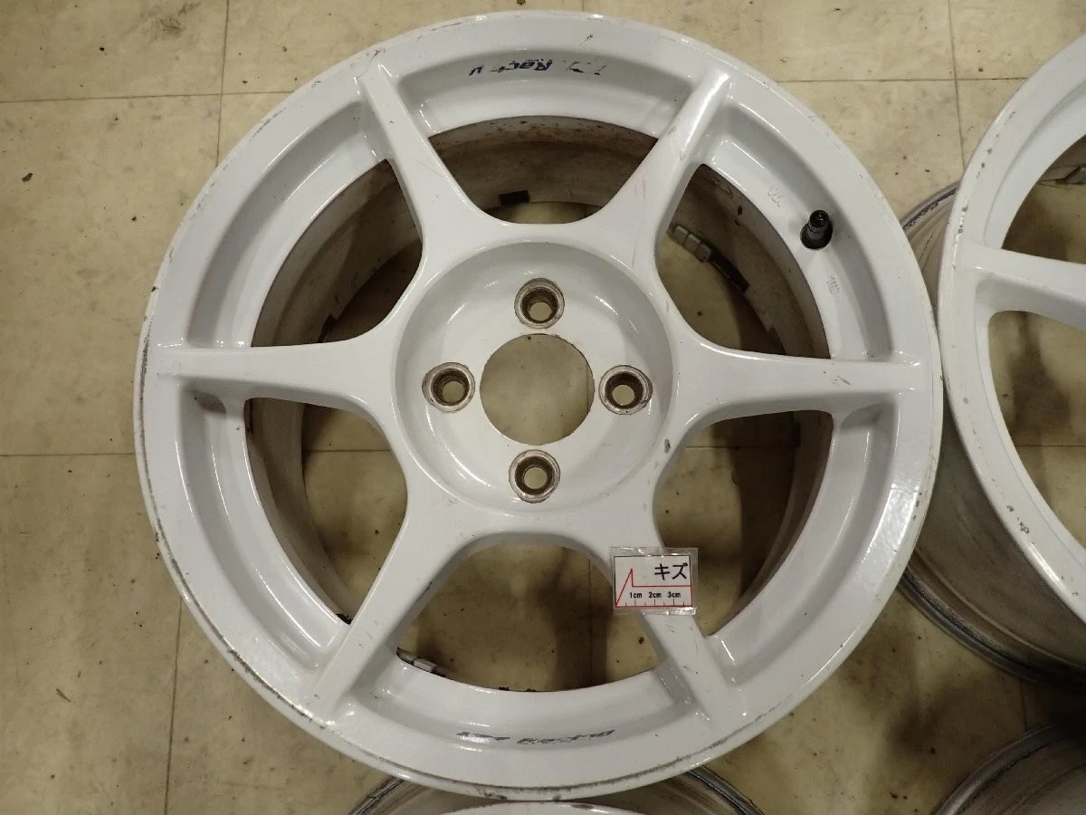 JDM Set of 4 books addressed to a company 15x7J Buddy Club P1 Racing A No Tires - Image 2