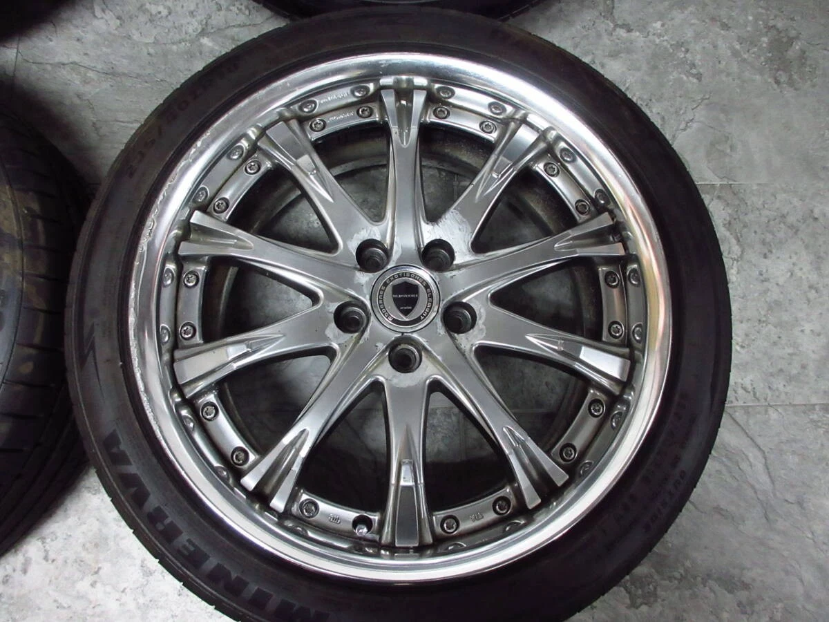 JDM WORK SCHWERT 18VOLVO volvo V70 S70 V60 S60 S80 V50 V40 S40 S80 S90 No Tires - Image 5