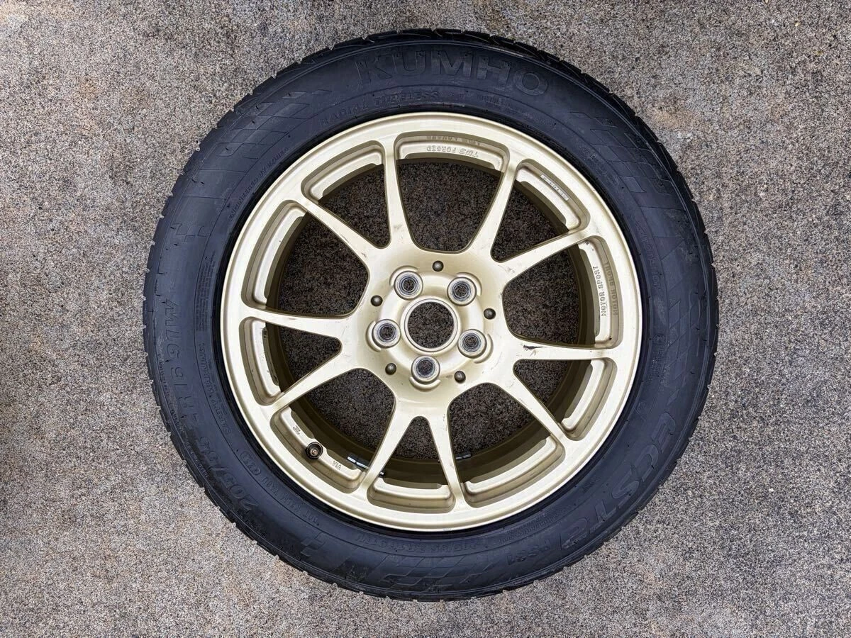 JDM 86 Racing ZN6 BRZ TWS Motorsport T66-F 205/55R 16 4-Book Set No Tires - Image 2