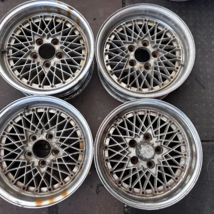 JDM Used deep-rim SSR Formula Mesh 15-inch wheels 6.5J+15 5H-114.3 bol No Tires