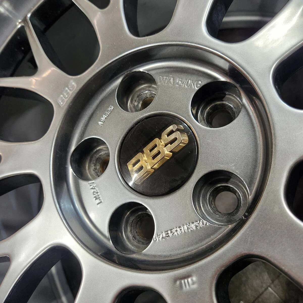 JDM BBS LM Limited Color LM247 Rare PCD 100-5H Fits Prius/BRZ/86/Wish/ No Tires - Image 6