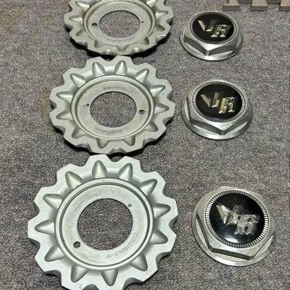 JDM RAYS Volk Racing EVOLUTION2 Wheel Center Caps Set of 3 No Tires