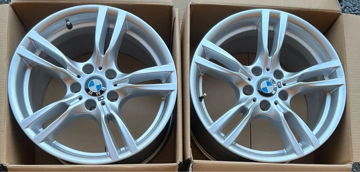 JDM BMW Superb F30 F31 3series Msports Genuine 32 F33 18in Wheels 4Boo No Tires - Image 3