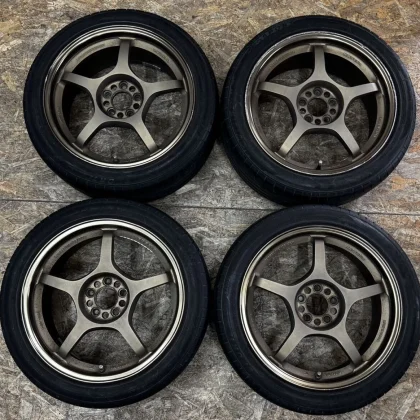 JDM Rare RAYS Gravillage ITS 57F 177.5J+48 PCD100 5-lug 5H lightweight No Tires