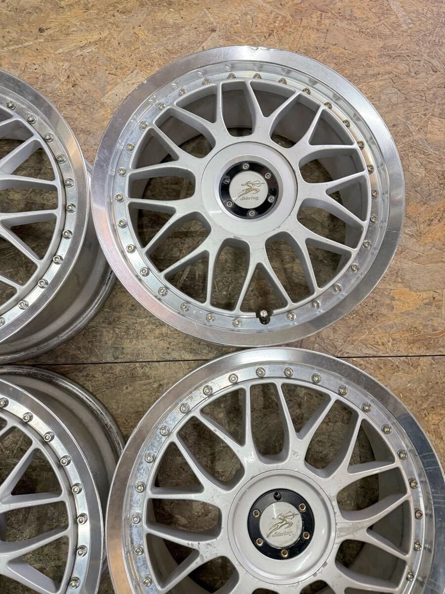 JDM Rare RAYS SEBRING GT-X 178J+42 PCD 114.3 5-lug 5H Discontinued for No Tires - Image 4