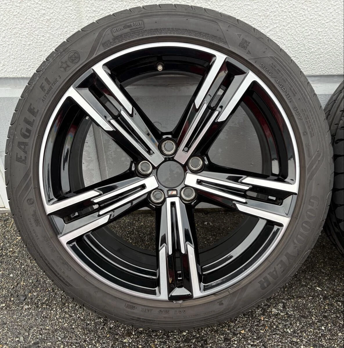 JDM BMW Genuine M Sports Wheels Double Spoke Styling 848M Bi-Color No Tires - Image 4