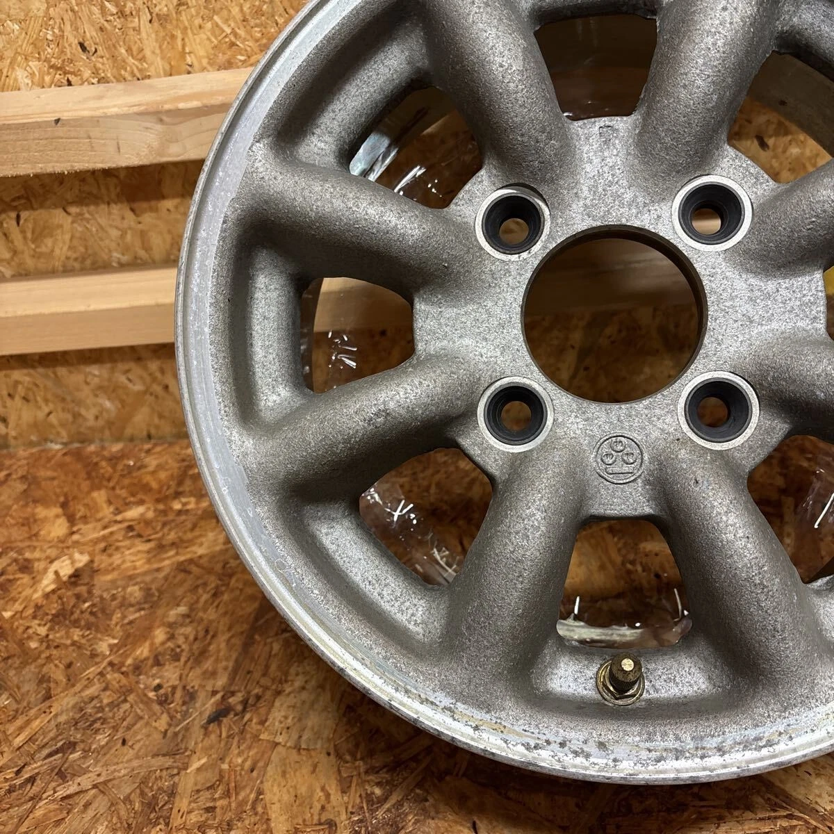 JDM Rare Watanabe 13x5J+30 114.3/4 Bolt Pattern Kei Size Fits Alto Eve No Tires - Image 7