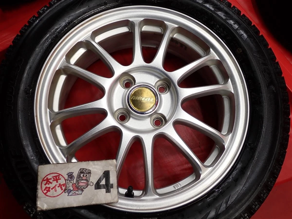 JDM Set of 4 Bridgestone BS BriZack VRX 185/55R15 82Q 6W-Spoke 5.5J +4 No Tires - Image 8