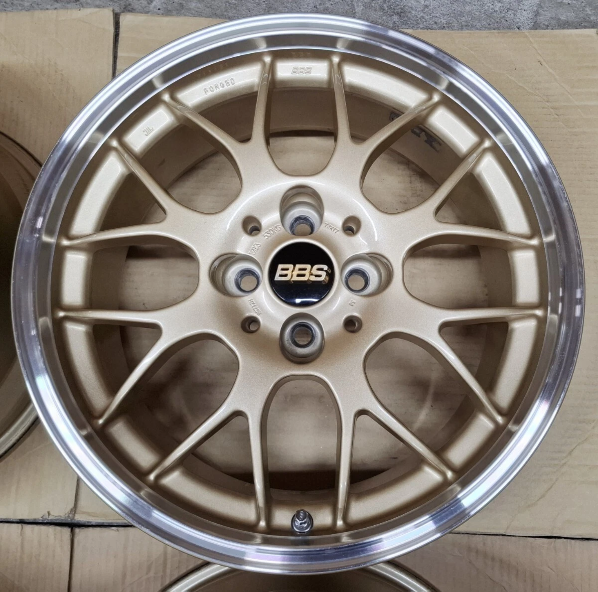 JDM Superb Condition BBS RG-R Wheels 177.0J 100mm forging for Mazda ND No Tires - Image 5