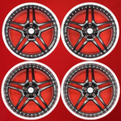 JDM Used Forging Lightweight TWS EXlete 105S Wheels 4Book 9/9.5J 21PCD No Tires