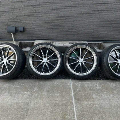 JDM WORK work Lambec LS10 20 deep rim step rim No Tires