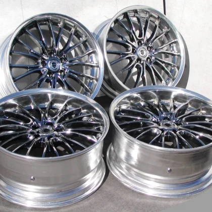 JDM Deep rim limited edition plated WORK SCHWERT SC5 8.5J 9.5J +30 cro No Tires