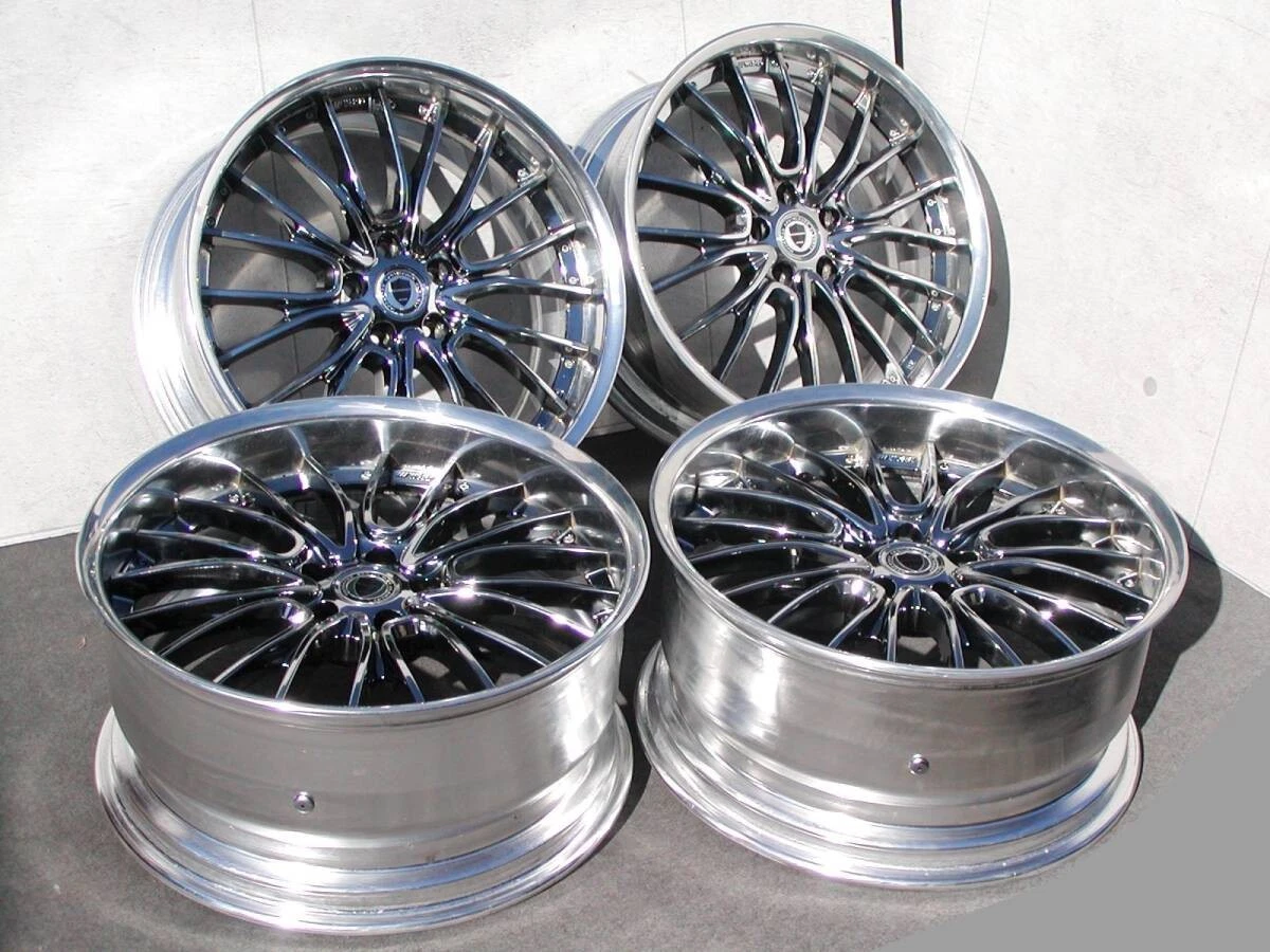 JDM Deep rim limited edition plated WORK SCHWERT SC5 8.5J 9.5J +30 cro No Tires