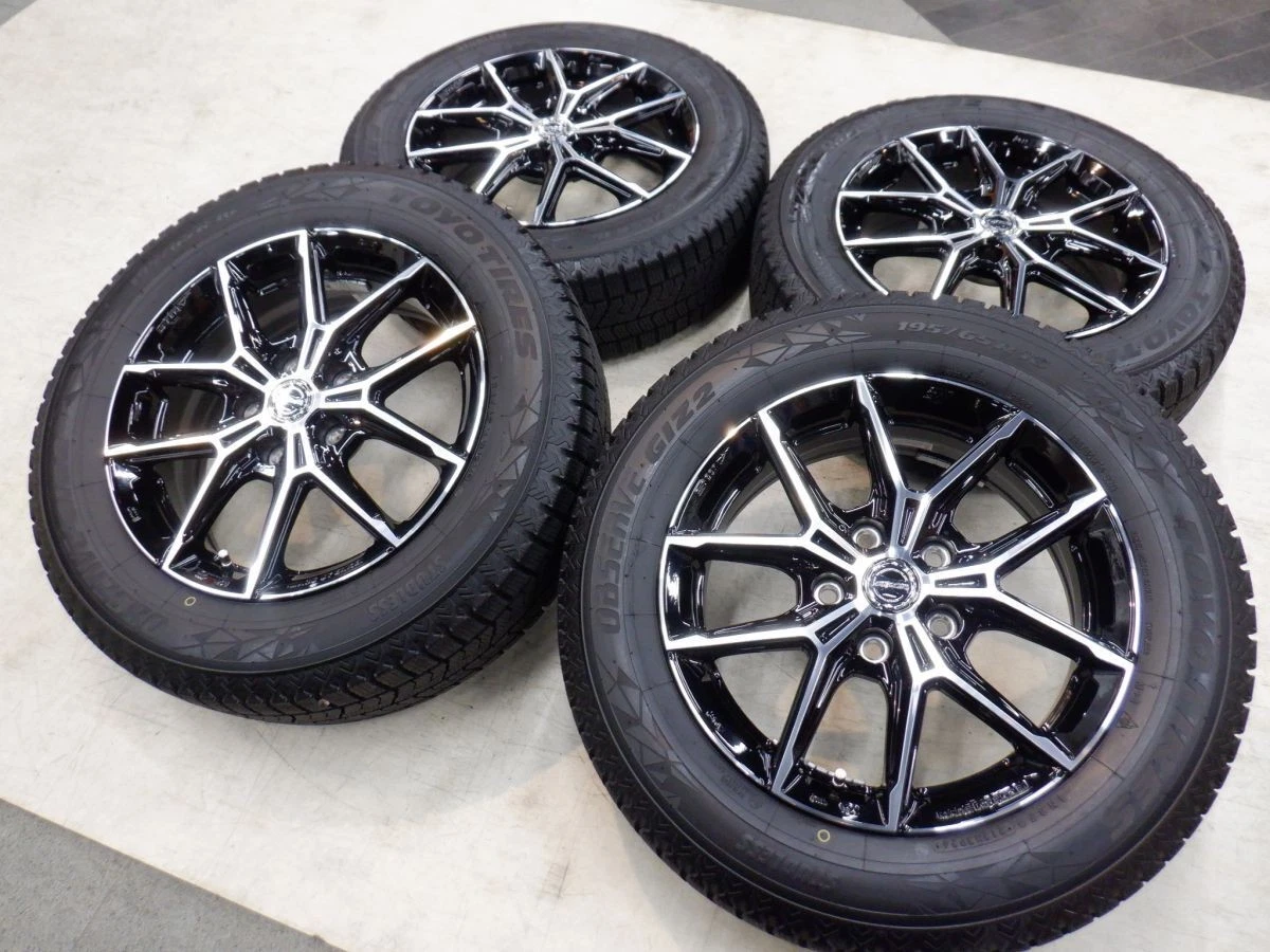 JDM S Delivery 24 years almost new AME Smack M1 16 5H114.3 6J+45 Toyo No Tires