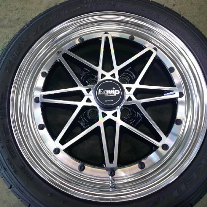 JDM WORK Equip 03 15x5.0J +42 PCD100 4H 165/50R15 WORK Equip 3-piece t No Tires