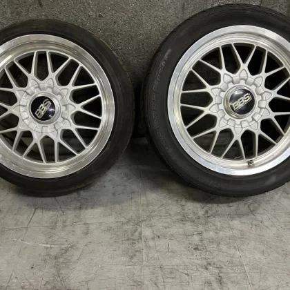 JDM BBS RG191/RG138 178J/9J +39/+50 5H 114.3 4Book BBS No Tires
