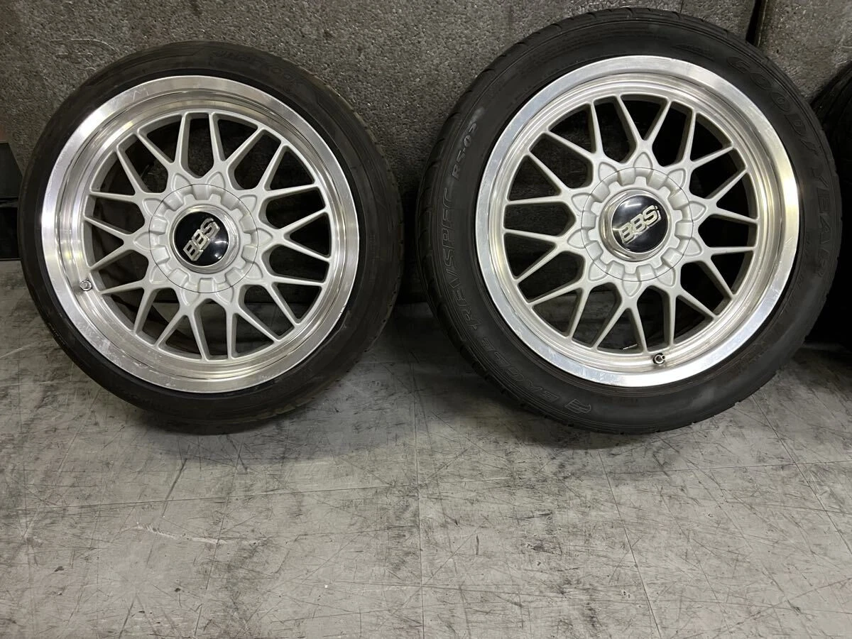 JDM BBS RG191/RG138 178J/9J +39/+50 5H 114.3 4Book BBS No Tires