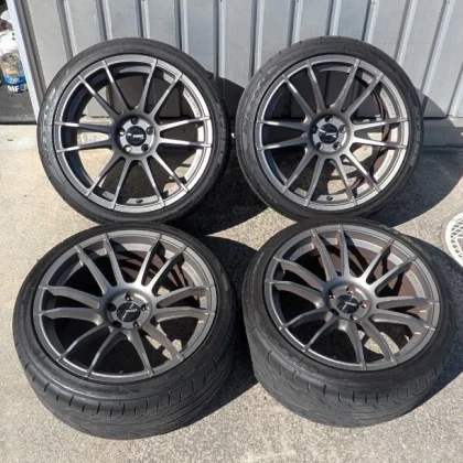 JDM RAYS GRAVILLAGE 1818x9.5j 9.5j 5h 5-lug PCD100 +38 ZN6 wheels for No Tires