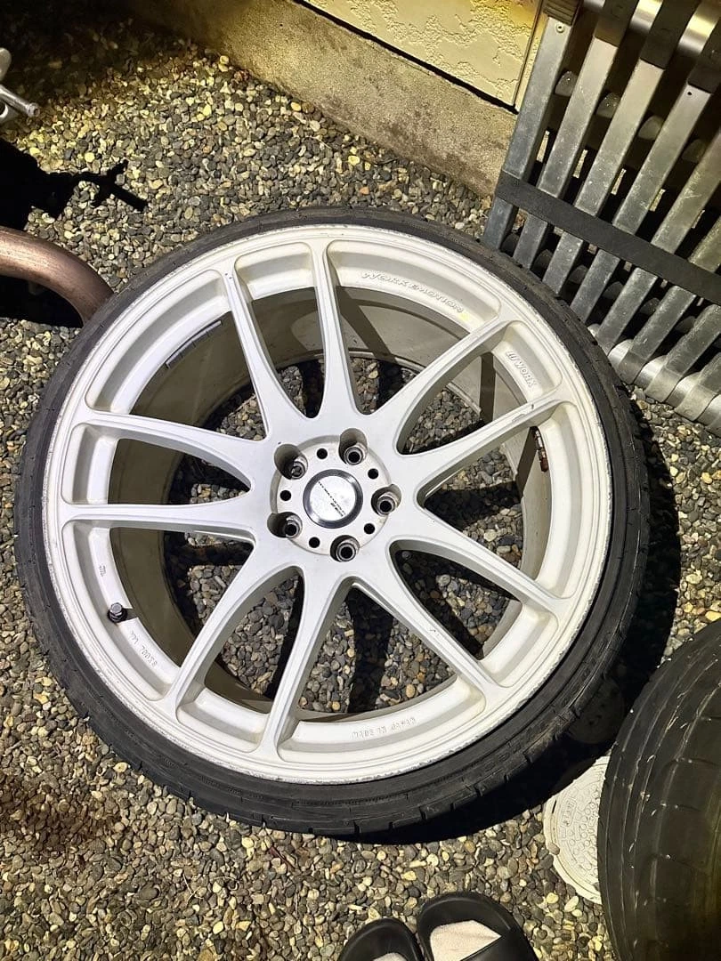 JDM WORK EMOTION CR Kiwami 1910.5j 11j No Tires - Image 10