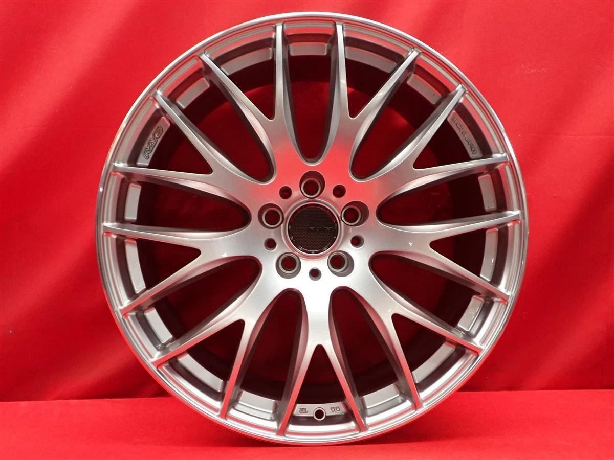 JDM RAYS Homura 2x9 4Wheels no tires 20x8.5+45 9.5+45 5x114.3 FBBKF - Image 7