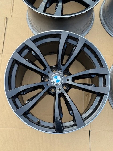 JDM Genuine BMW M SPORT double-spoke wheels styling 469M for F15 X5 F1 No Tires - Image 3