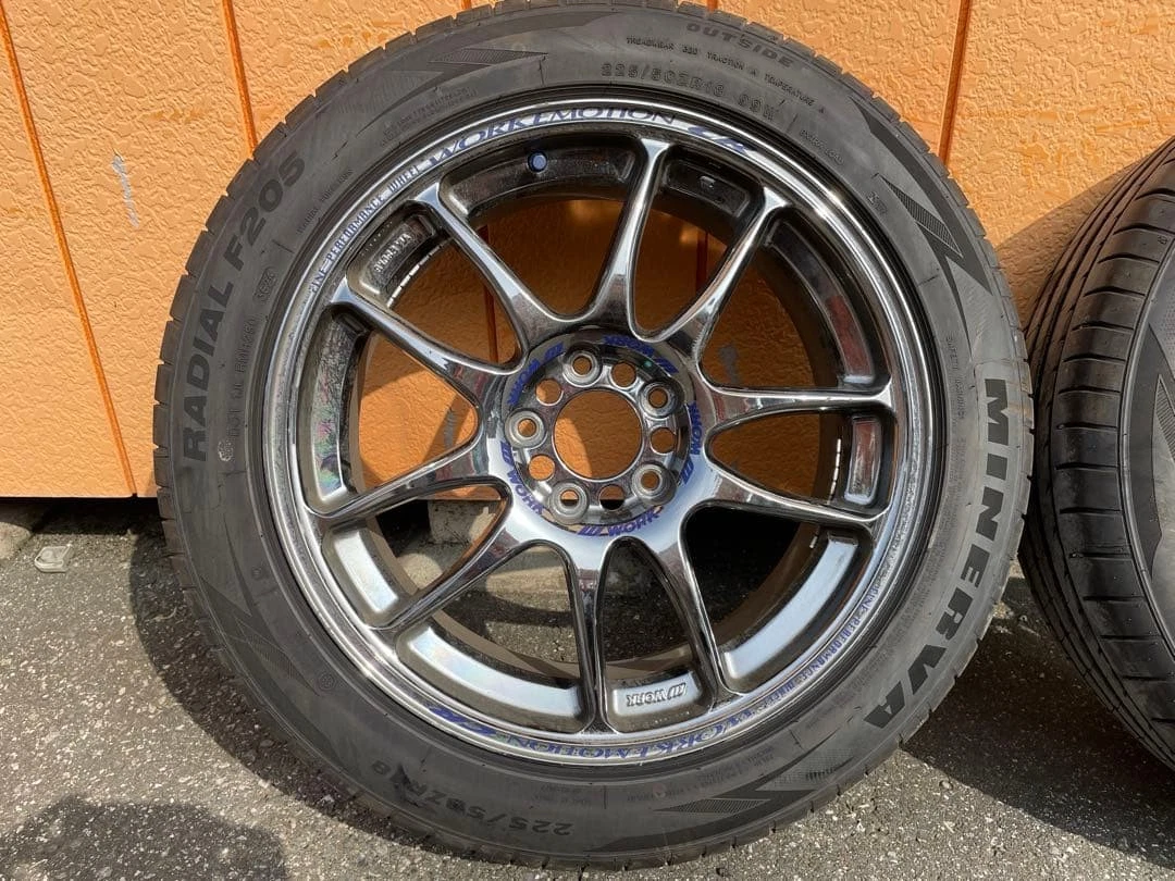 JDM ◇WORK EMOTION CR Kai◇ Bali Mountain Fuga No Tires - Image 5