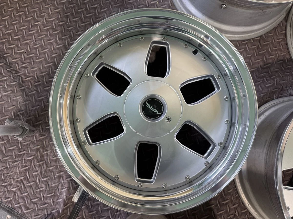 JDM Final listing: Rebar Side AME Rebarrel Deep Rim 19-inch 8.5J 9.5J No Tires - Image 2