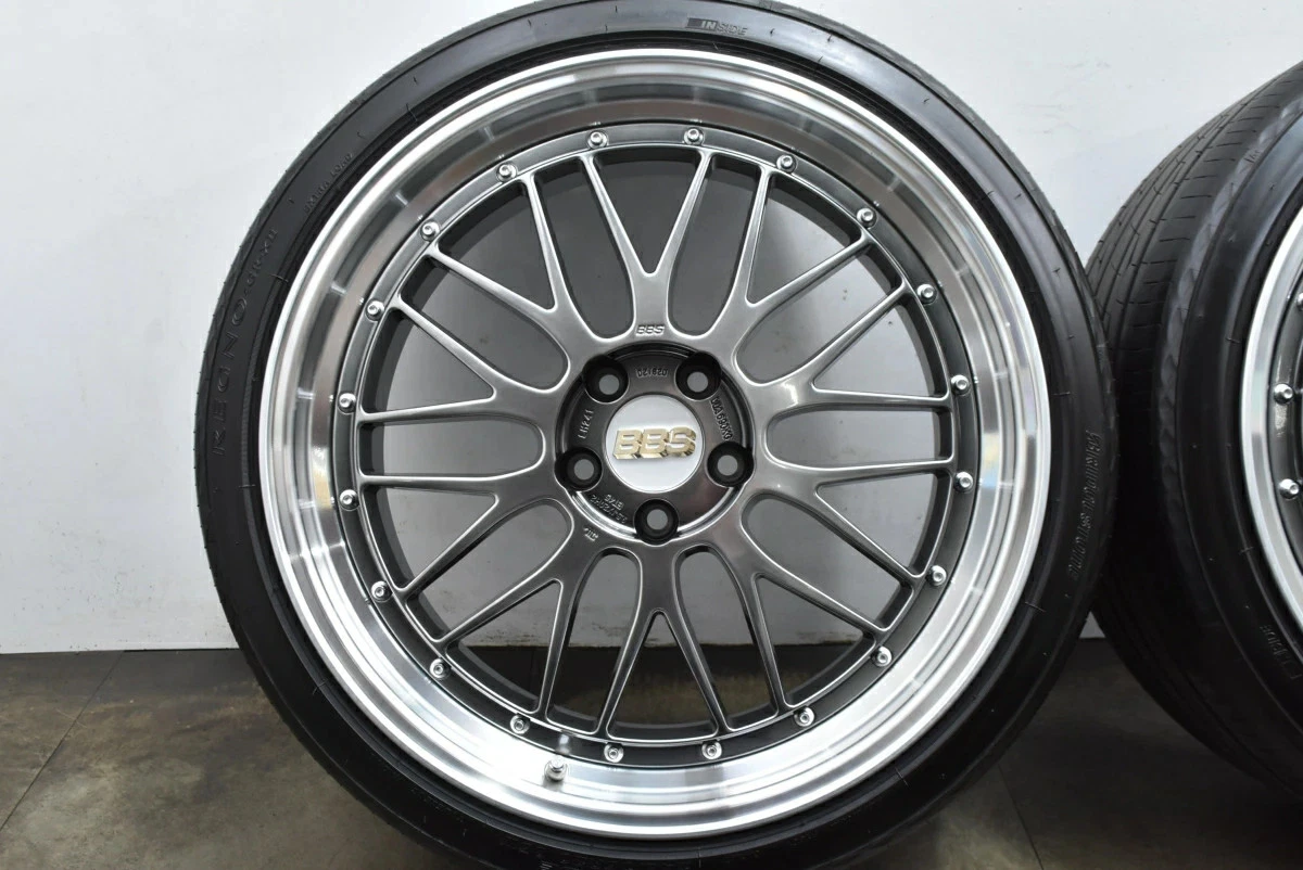 JDM Used BBS LM240 LM241 4-Book Set 208.5J x 20 +43 9.5J x 20 +45 PCD No Tires - Image 6