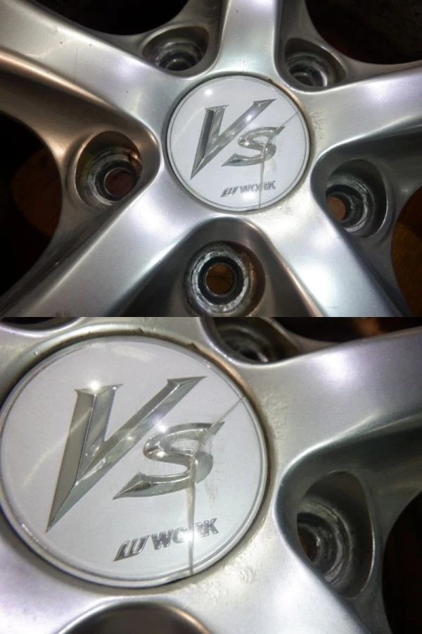 JDM WORK VS-KF 4wheels no tire 8J+38 9+45 5x114.3 - Image 7