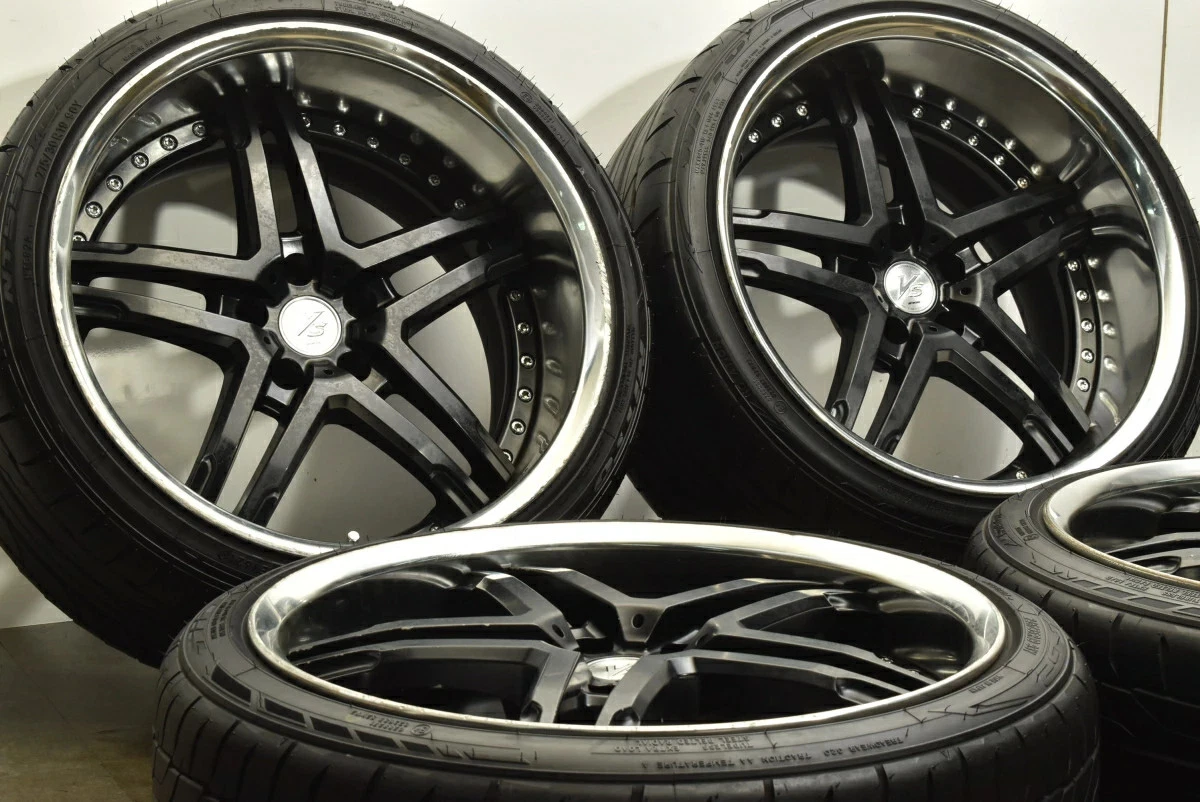 JDM WORK VS-RS 4Wheels No Tire 19x9.5+23 10.5-10 5x112 - Image 2