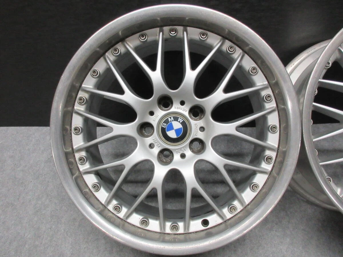 JDM Imported rare BMW genuine Black Spoke Composite II wheels made by No Tires - Image 3