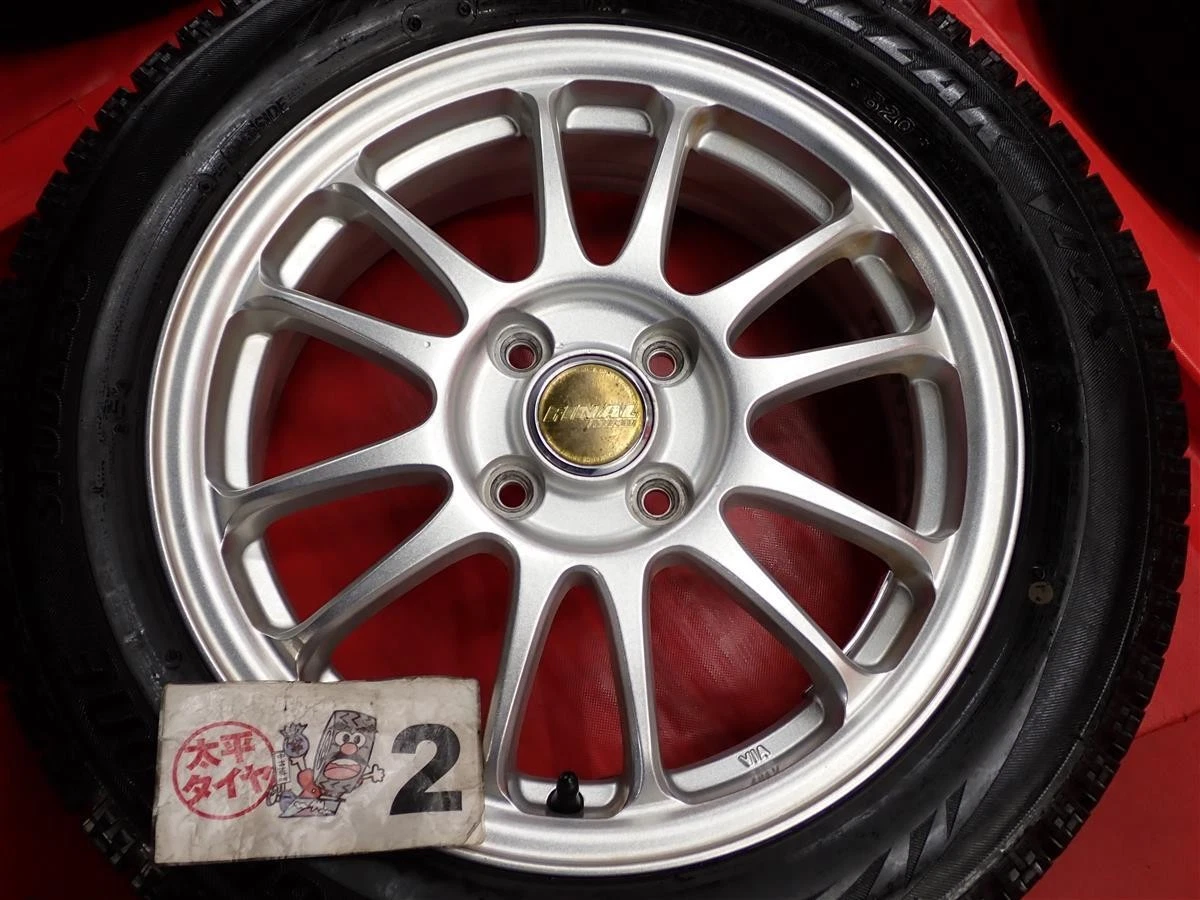 JDM Set of 4 Bridgestone BS BriZack VRX 185/55R15 82Q 6W-Spoke 5.5J +4 No Tires - Image 6