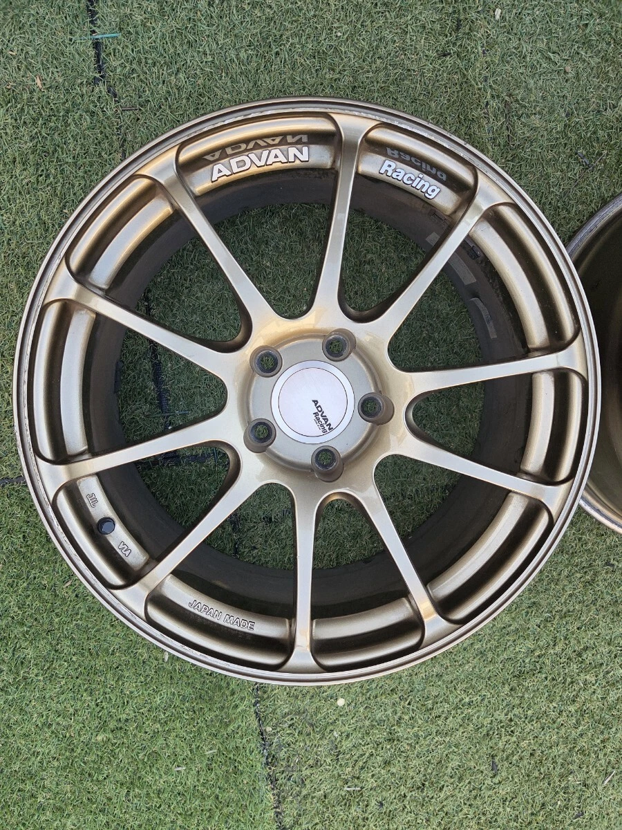 JDM ADVAN PCD114 5H 185J +45 YOKOMO No Tires