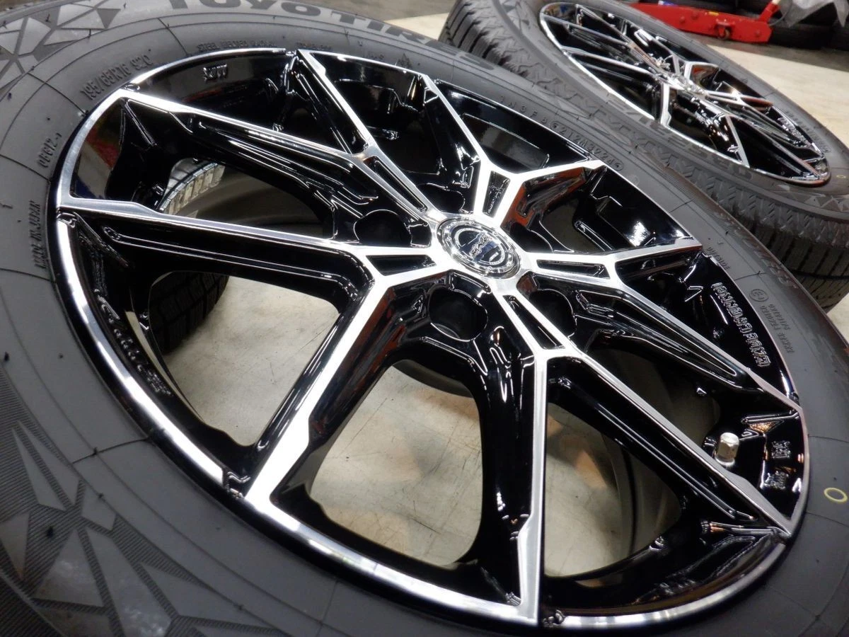 JDM S Delivery 24 years almost new AME Smack M1 16 5H114.3 6J+45 Toyo No Tires - Image 6