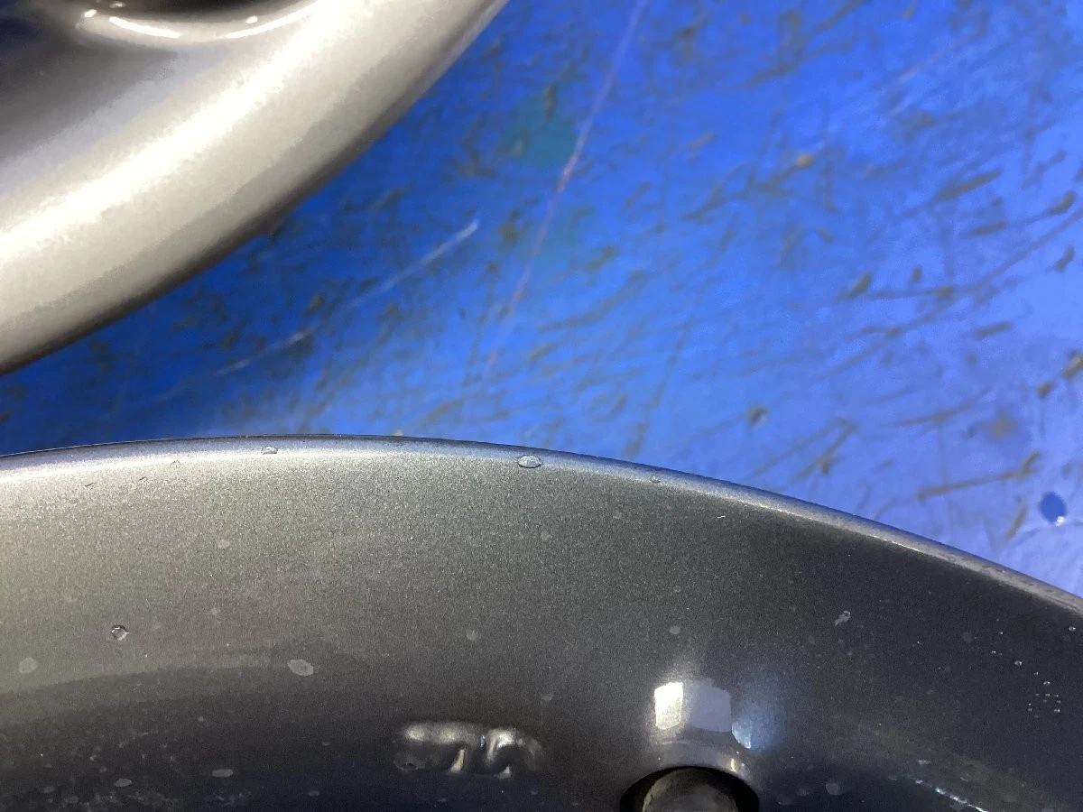 JDM WEDS 3-spoke wheels 14x4.5J+44 4-spoke set some scratches and bald No Tires - Image 4