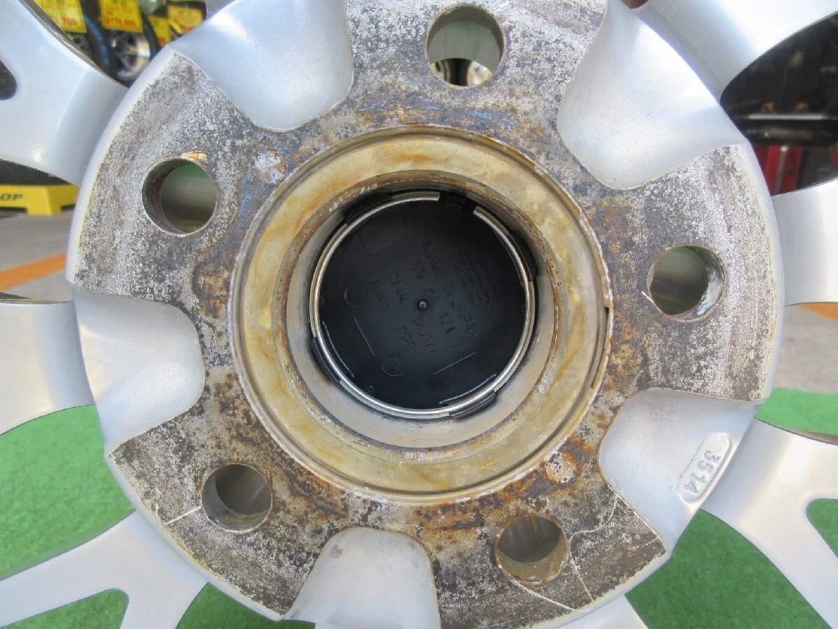 JDM BBS LM Diamond silver 8.5J-20 5H114.3 +43 BBS nuts 60 pipe hub rin No Tires - Image 9