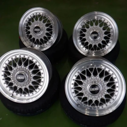 JDM K Weekend OK Delivery Rare BBS RS RS224 4-Book Set 155H114.3 6.5J+ No Tires