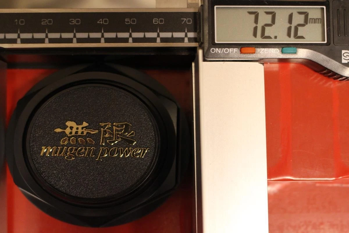 JDM 4 pieces Nothing Limited CF-48 MUGEN Aftermarket Used Wheel Center No Tires - Image 6