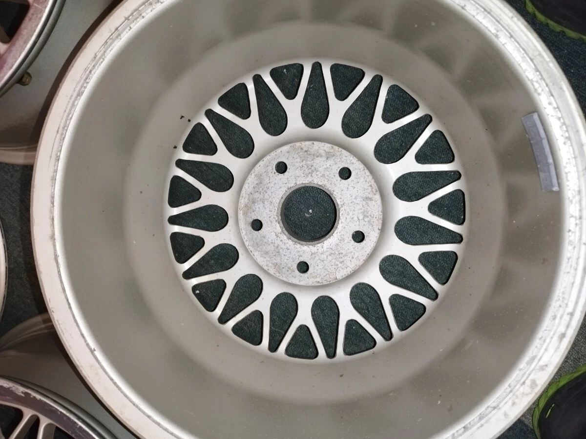 JDM BBS RG031 7J 15GESCHMIEDET forging 45mm offset with cap deep rim - Image 6