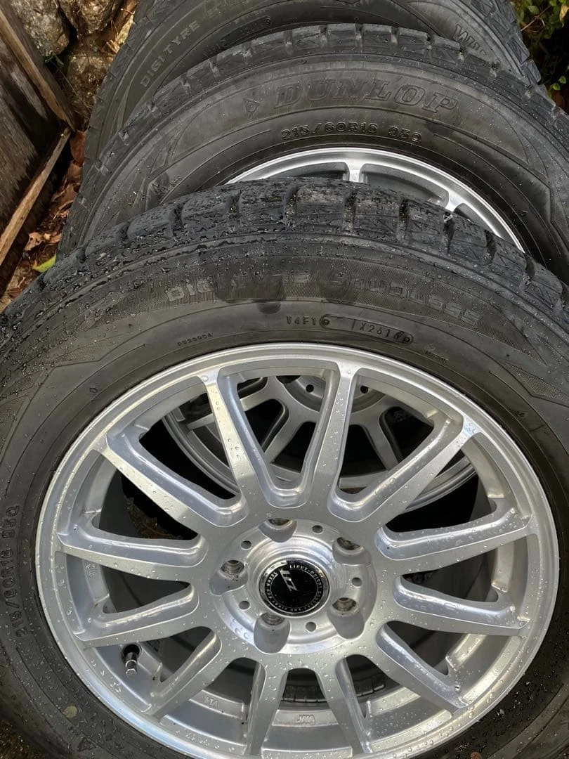 JDM DUNLOP 215/60R16 Wheel Set 4Book Set No Tires - Image 7