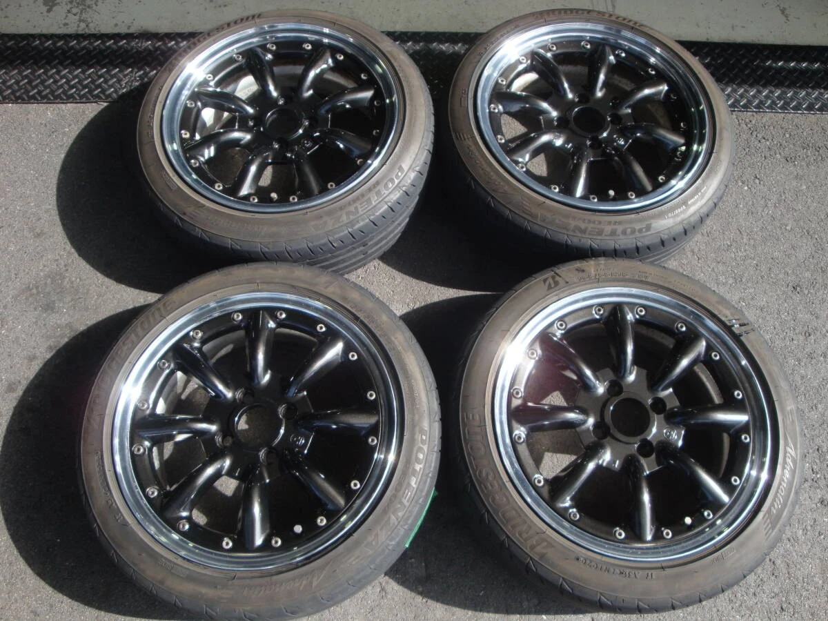 JDM Perfect for light trucks and kei cars Watanabe RS-8 15-inch alumin No Tires