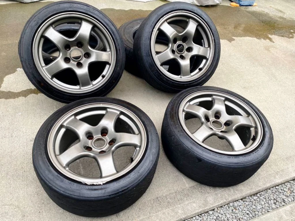JDM Rare forged Nissan genuine BNR32 Skyline GT-R NISMO BBS FORGED 4-B No Tires