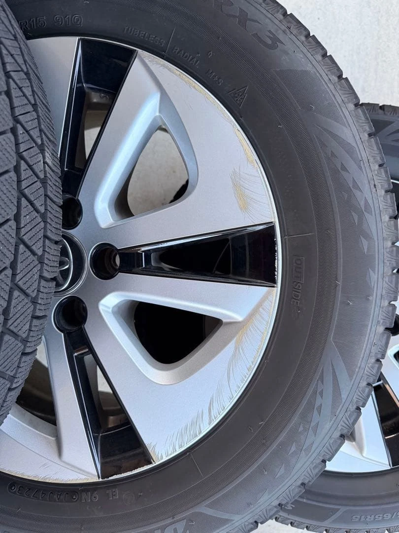 JDM Bridgestone BLIZZAK VRX3 15 Wheel Set No Tires - Image 6