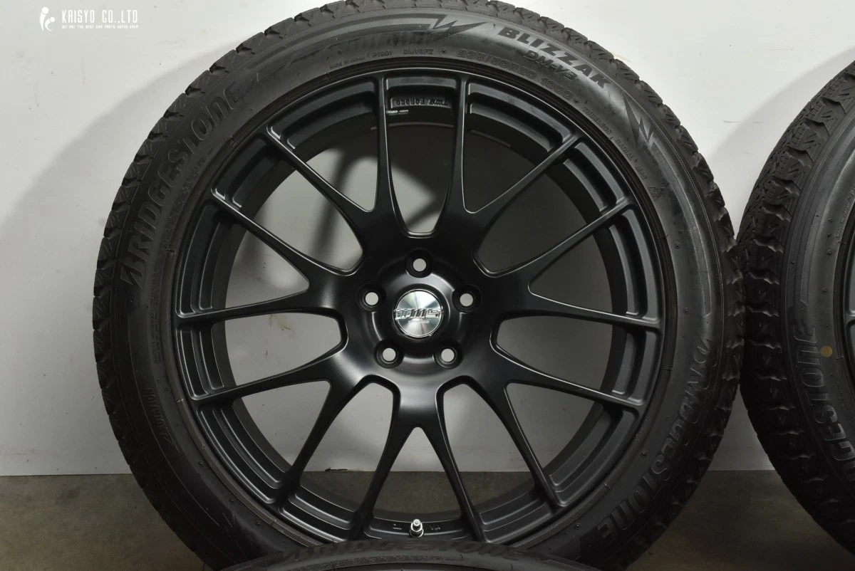 JDM TWS EXlete 107M 20-inch 8.5J+40 PCD114.3 wheels with Zack DM-V3 23 No Tires - Image 5