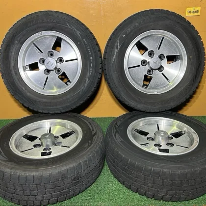 JDM Winter tires: 205/70R14 94Q DUNLOP WINTER MAXX WM01. Rare. For old No Tires
